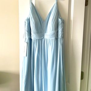 AZAZIE SKY BLUE SERENA DRESS NWT